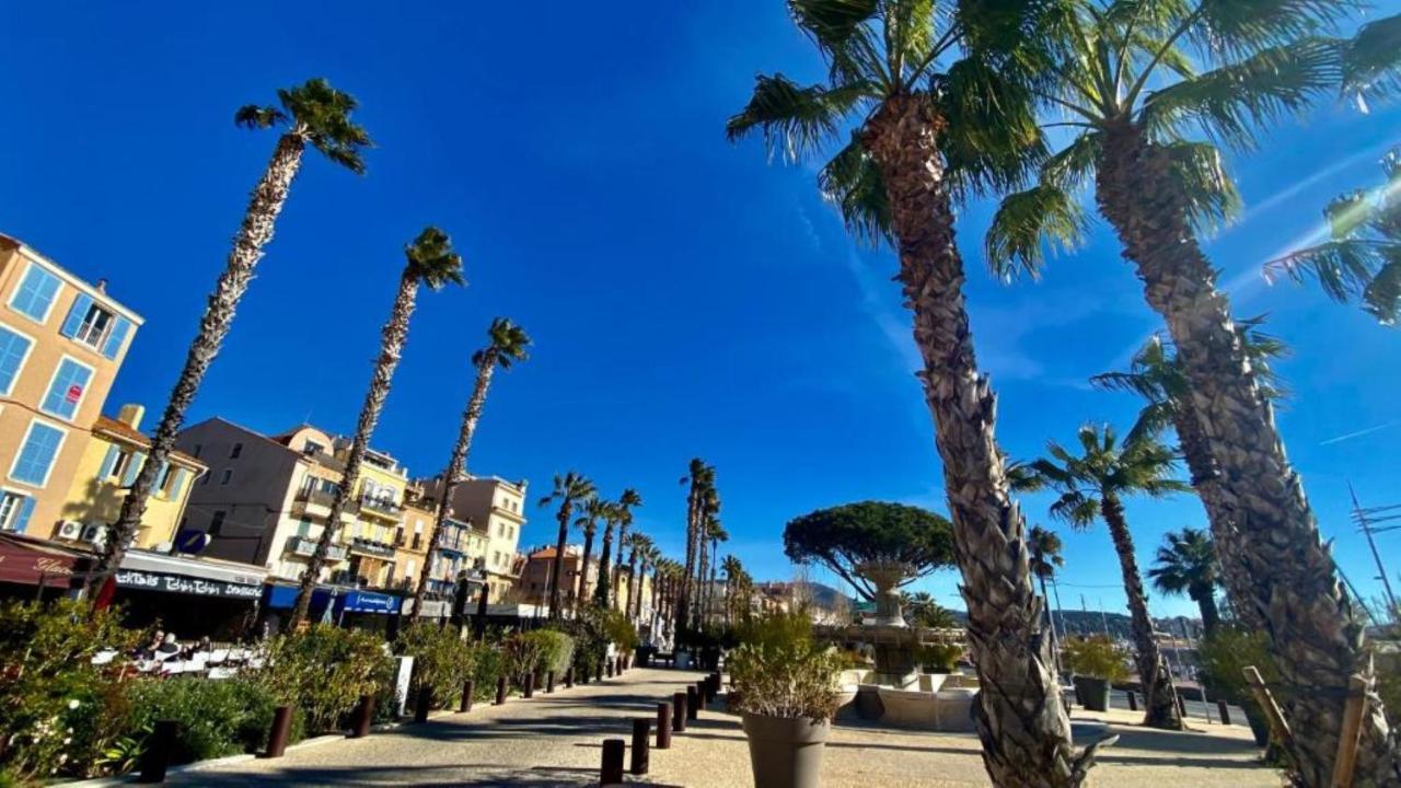 Magnifique Appartement Vue Mer - Grande Terrasse Et Piscine Bandol Luaran gambar