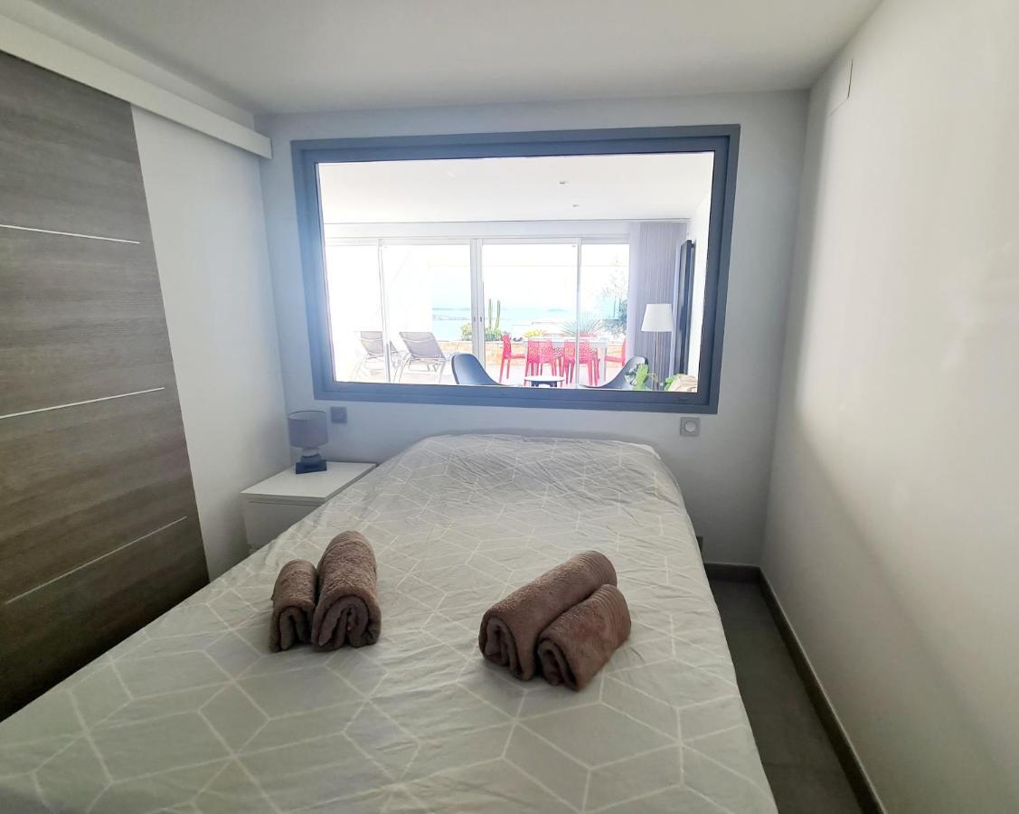 Magnifique Appartement Vue Mer - Grande Terrasse Et Piscine Bandol Luaran gambar